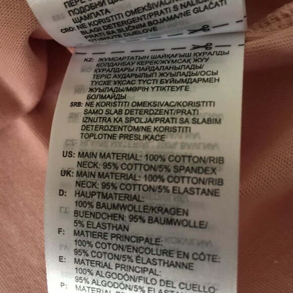 ADIDAS Originals tee short sleeve top white pink black trefoil t-shirt sz s nwt - Picture 10 of 11